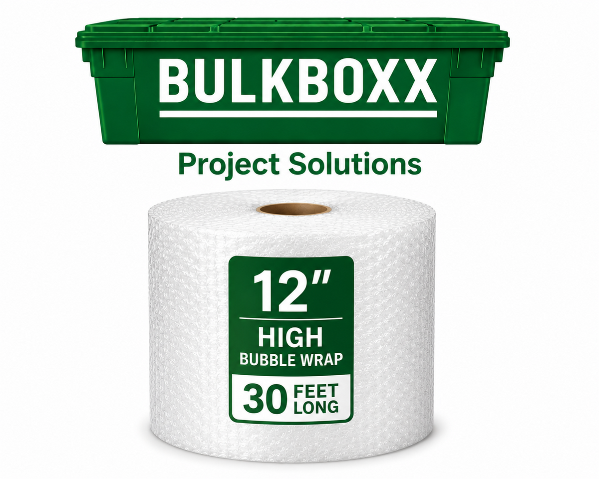 1 Roll Bubble Wrap (12 inches x 30 feet)