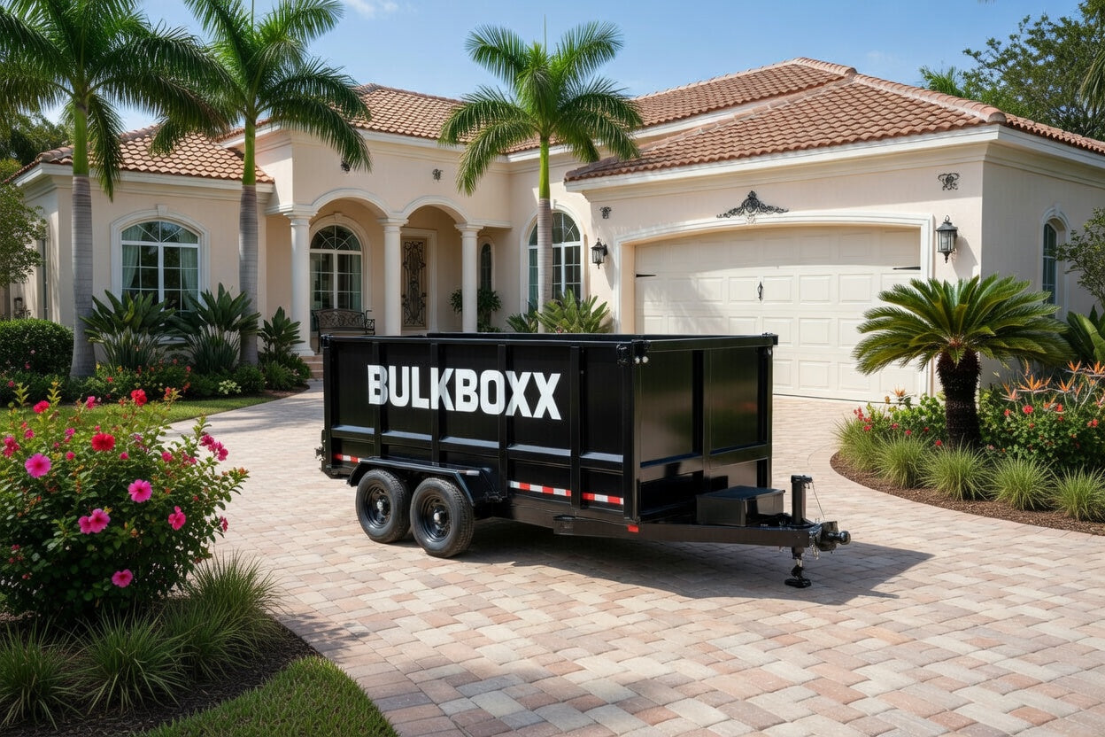 BULKBOXX Dump Trailer Rental Service Package